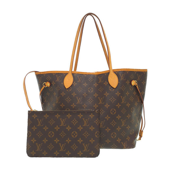 Louis Vuitton Bag Neverfull Tote Monogram - Picture 2 of 8